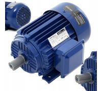 Moteur Électrique 2840 tr/min 380V Triphase Asynchronmotor 1,5kW 24mm KD1812