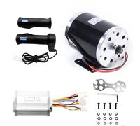 Moteur électrique 36 V 800 W Kit moteur électrique brushless avec contrôleur et poignée à gaz, kit de moteur électrique CC pour scooters électriques, motos Dirt Bike, karting