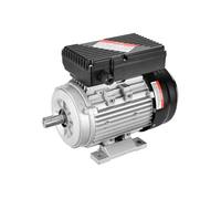 VEVOR Moteur électrique 0,75 kW 1400 tr/min monophasé 220-240 V arbre clavette 19 mm B3 sens CW/CCW