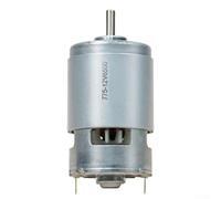 Moteur électrique 775 CC 12 V-24 V à grand couple avec double roulement à billes, moteur en métal haute vitesse 6000/12000 tr/min pour outils électriques, pompe de lavage de voiture, pulvérisateur