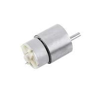 Moteur électrique à boîte de vitesses à couple élevé, 37 mm, CC 12 V, moteur à réduction avec arbre de 6 mm, options de vitesse de 3,5/15 / 30/70 tr/min, pour équipements (3,5 tr/min)