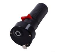 Moteur électrique à broche tournante 1,5 V extérieur BBQ | Matériau ABS robuste, résistant à la chaleur, réutilisable, noir, facile d'entretien