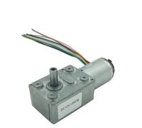 Moteur électrique à courant continu basse vitesse 6 V 12 V 24 V, codeur à vis sans fin, couple élevé, réducteur de moteur JGY-370B, 1 pièce(6RPM_6V)