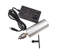 Moteur électrique à courant continu RS555 à couple élevé, compatible avec adaptateur secteur 12 V 5 A, coque en aluminium, petit ensemble de perceuse électrique