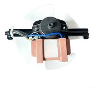 Moteur Électrique Asynchrone 220V 50Hz Faible pour bruit pour Ventilation - Moteur à Pôles Ombrés Compact 18,8cm Refroidissement Silencieux