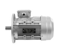 Moteur électrique asynchrone à courant triphasé 1,5 kW 2850 tr/min 230/400 V Moteur triphasé B5 Diamètre de l'arbre 24 mm Moteur industriel pour machines industrielles minières 31,6 x 17,5 x 21,3 cm