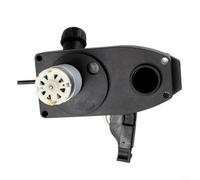 Moteur électrique CC 12 V/24 V pour soudeur MIG - Forme de rainure de moletage en V - Fil de 0,6 à 1,0 mm pour machine à souder et atelier industriel (24 V)