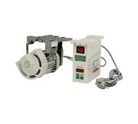 Moteur électrique de machine à coudre 500-4500 tr/min - 100 points/min - Servo sans balais - Machine à coudre industrielle - 600 W - Moteur d'embrayage - Taille 25,5 x 13,5 x 15 cm - Servomoteur