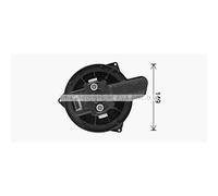 Moteur Électrique De Ventilation Intérieure Pour Fiat 500 312
