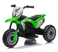 Moteur électrique Honda pour Enfants dès 18 Mois, Moto électrique pour Enfants, véhicules électriques 1x30W, 3km/h (Vert)