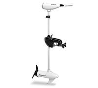 Moteur électrique hors-bord de 46 livres pour canot pneumatique avec hélice blanche à trois pales