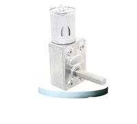 Moteur électrique JGY370 6V/12V/24V, boîte de vitesses à vis sans fin à Angle droit, engrenage de réduction d'arbre fileté M8, voitures RC élevées/support TV, 1 pièces(160R)