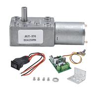 Moteur électrique miniature turbo à réduction de vitesse par engrenage 6 V avec régulateur JGY370 (6V25RPM)