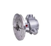 Moteur électrique, Moteur pneumatique à piston QMH 010, moteur antidéflagrant, moteur pneumatique vertical/horizontal, puissance 0,1,Compatibilité polyvalente(Flange Type)
