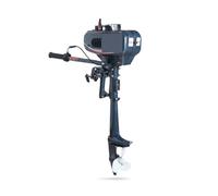 Moteur électrique Moteurs hors-bord marins à deux temps de 3,5 ch, hélice hors-bord refroidie par air, moteur de bateau, moteur gonflable en caoutchouc pour bateaux pneumatiques et bateaux de pêche
