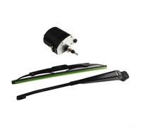 Moteur électrique pare-brise 12V kit complet bras | 12V nominal, position pour avant, bras inclus, compatible tracteur, performance efficace
