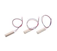 Moteur Électrique pour Brosse à Dents 3 Pcs en Métal Argenté