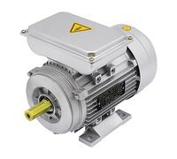 Moteur électrique professionnel, 750 W, moteur électrique monophasé, 240 V, 1380 tr/min, arbre de 19 mm, pour bétonnière, aluminium, classe de protection IP55 pour ventilateurs, pompes