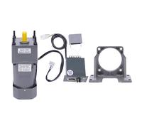 Moteur électrique réglable 250 W 220 V Moteur de vitesse Kit avec gouverneur et bracket moteur, régulateur de vitesse (10 K)
