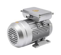 Moteur électrique rotatif YL8024 0,75 kW 1HP 1380 tr/min Arbre de 19 mm pour bétonnière en aluminium, classe de protection IP55