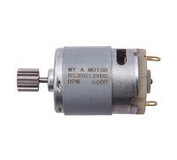 Moteur électrique RS 380 390 6V 12V Moteur d'entraînement Accessoire Enfants RC Voiture Enfants Ride on Toys Pièces de rechange(12V390 20000 motor)