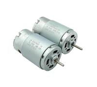 Moteur électrique RS-395 28 mm CC 12 V 14,4 V 16,2 V 18 V 24 V haute vitesse Moteur à balais de carbone DIY Hobby Toy Machine Outils 1 pièce (modèle B 50 W_16,2 V)
