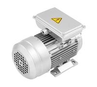 Moteur électrique S1 - 750 W 240 V - 1380 tr/min - Diamètre de l'arbre : 19 mm - Classe de protection IP 55 - Moteur monophasé avec bobine en cuivre pur - Pour ventilateurs, pompes
