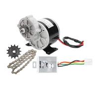Moteur électrique sans balai 12V 250W, moteur électrique DC 2950 tr/min comprenant un contrôleur de vitesse, un moteur de scooter électrique avec une chaîne de section 1x38