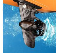 Moteur électrique SUP 24 V - Propulseur d'embarcation télécommandé avec vitesse réglable jusqu'à 7,5 km/h pour kayak, paddle et planche de surf