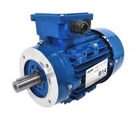 Moteur électrique Triphasé 230/400 V 0,5 Cv Cemer Ms 0,37 Kw 1500 Tr/min Asynchrone Bride B14 Protection Ip 55