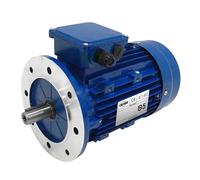 Moteur électrique Triphasé 230/400 V 0,75 Cv Cemer Ms 0,55 Kw 1500 Tr/min Asynchrone Bride B5 Protection Ip 55