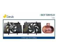 Moteur Électrique Ventilateur Pour Radiateurs Sando SEF72015.0 pour Ford