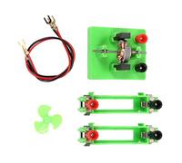 Moteur électromagnétique de type ouvert avec ventilateur - Fournitures d'expérimentation électromagnétique pour les laboratoires scolaires - Outil d'enseignement de la physique - Expérience
