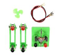 Moteur électromagnétique de type ouvert avec ventilateur - Fournitures d'expérimentation électromagnétisme pour les laboratoires scolaires - Outil d'enseignement de la physique - Outil d'apprentissage