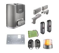 Moteur Elixo 3S io pour Somfy- Motorisation Portail Coulissant - Pack Confort Complet - Technologie Radio io-homecontrol - Sécurité Anti-Obstacle - Ouverture Rapide/Silencieuse - Portails jusqu’à 8 m²