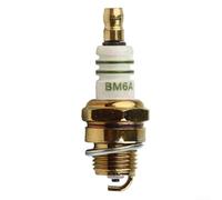 Moteur en céramique BM6A Spark 55 mm pour tondeuse à gazon BM6A Spark | Fabriqué en céramique, finition argentée, 55 mm de longueur, résiste à la chaleur, assure une étincelle stable