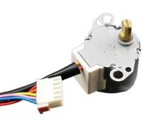 Moteur éolien à balai à lame oscillante, moteur de guidage du vent, moteur de climatiseur, moteur 12V DC MP24AA, outils de moteur synchrone 24BYJ48 Moteurs dédiés (Color : 24byj48 Motor)