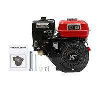 Moteur Essence 4 Temps Moteur à Essence Thermique Kart 7,5 CV 5,1 kW 3600 tr/min OHV, Alarme manque d'huile, Refroidissement à air, 20 mm Arbre