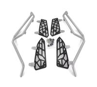 Moteur Garde Pare-Chocs Pour ZONTES 350D 350E 350M 2022 2023+ Moto Moteur Garde Crash Réservoir Barre Pare-chocs Cadre Protecteur Accessoires(Silver 350M)