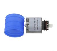 Moteur haut sans balais 12 V CC pour souffleurs et sèche-cheveux à main avec boîtier en alliage de zinc et bobine de cuivre pur 130 000 tr/min, unité de ventilateur turbo noir (12 V 9 W)