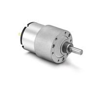 Moteur Haute Puissance, DC 6V / 12V 24V Moteur d'engrenage Toute boîte de vitesses électrique à couple en métal 7/12/22/35/45/66/107/200/320/600/96 0RPM(66rpm,6V)