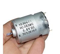 Moteur HC383 DC 3.6V 380, arbre D, 18000 tr/min, modèle d'outil à grande vitesse, 1 pièce Accessoires de bricolage