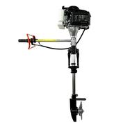 Moteur hors-bord 2,5 CV, démarrage électrique, essence - Grünwelt GW-170FC