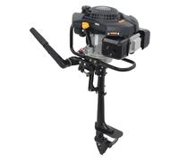 Moteur hors-bord 9 CV 4 temps à essence, 224 cc, système de refroidissement par air, 19 km/h, avec système d'allumage CDI, pour bateaux gonflables, bateaux de pêche, voiliers, petits yachts