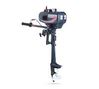 Moteur hors-bord électrique 2 temps 3.5 CV 49 CC, CDI et système de refroidissement par eau, pour bateaux pneumatiques, kayaks, petites embarcations et canots pneumatiques