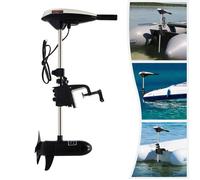 Moteur Hors-Bord Électrique - Moteur de Bateau Électrique avec Arbre Rétractable - 65lbs/29,5 kg d'Eau de Mer, MOTEUR ELECTRIQUE