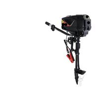 Moteur hors-bord électrique sans balais 48 V compatible avec les bateaux pneumatiques, silencieux et économe en énergie, alimenté par batterie, support de bateau(12V2.0HP)