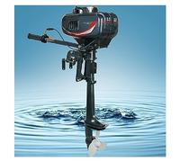 Moteur hors-bord, Moteur hors-bord de 3,5 chevaux, moteur bateau à deux temps, refroidi l'eau, poupe