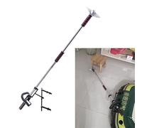 Moteur hors-bord portable à hélice alimenté par perceuse avec support de montage/pince pour kayaks et petits bateaux