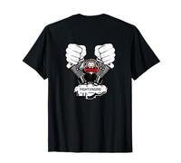 Moteur Humain MMA, Dos imprimé T-Shirt